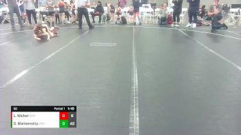 56 lbs Round 7 (8 Team) - Dylan Blankenship, Virginia Patriots vs Landon Walker, 84 Athletes