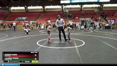 60 lbs Round 3 - Jaxson Hahn, Coventry vs Camden Poole, Carrollton