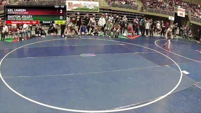 93 lbs Cons. Round 5 - Kel Unrein, Colorado Outlaws vs Daxton Jolley, Payson Pride Wrestling