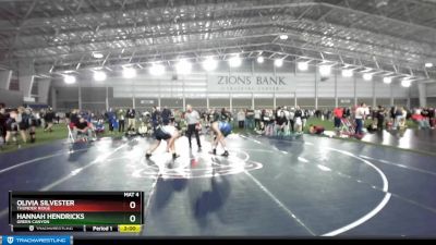 235 lbs Cons. Round 1 - Hannah Hendricks, Green Canyon vs Olivia Silvester, Thunder Ridge