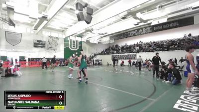 157 lbs Cons. Round 6 - Nathaniel Saldana, Upland vs Jesus Aispuro, Sunnyslope