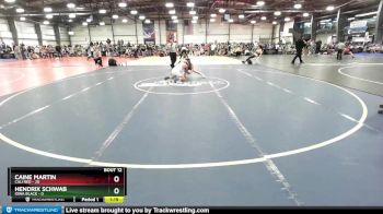 92 lbs Rd# 6- 9:00am Saturday Final Pool - Caine Martin, Cali Red vs Hendrix Schwab, Iowa Black