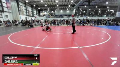 150 lbs Round 1 - Tyler Balint, Reel Wrestling Club vs Cole Lorenz, New River WC