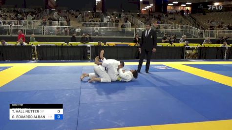 TRENTON HALL NUTTER vs GABRIEL EDUARDO ALBANES 2024 Pan Jiu Jitsu IBJJF Championship