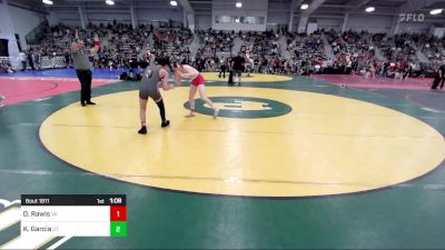 126 lbs Quarterfinal - Owen Rawls, VA vs Kyison Garcia, UT