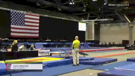 Justin Weernink - Double Mini Trampoline, KMC Gymnastics - 2021 USA Gymnastics Championships