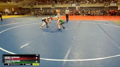 102 lbs Semis (4 Team) - Henry Norman, Brainerd vs Tyson Meagher, Paynesville