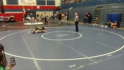 107 lbs Quarterfinal - Javeon Chambers, Highlands vs Darius Simmons, Burgettstown