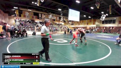 182 lbs Cons. Round 4 - Austin Wuerthnee, Del Oro vs Tarell Johnson, Central