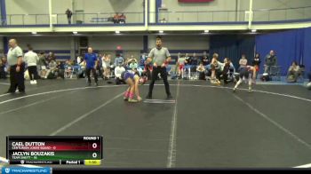 84 lbs Round 1 (8 Team) - Jaclyn Bouzakis, Team Shutt vs Cael Dutton, Centurion Joker Squad