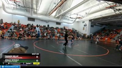 120 A & B Semifinal - Tanner Delay, Thermopolis Middle School vs Jonah Schulz, Cody Middle School