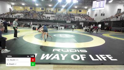 132 lbs Quarterfinal - Colby Houle, Northfield Mt. Hermon vs Nikolaus Oneill, Malvern Prep