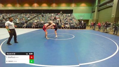 157 lbs Round Of 32 - Tristan Stafford, Western Wyoming vs Dylan Whitt, Grand View-UNATT