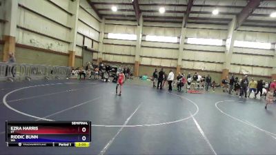 56 lbs Semifinal - Ezra Harris, UT vs Riddic Bunn, WA