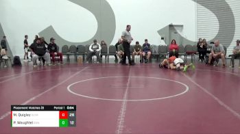 112 lbs Placement Matches (8 Team) - Matthew Quigley, Olympia (NY) vs Preston Waughtel, Death Squad Wrest (IN)