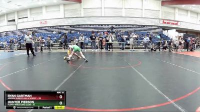 83 lbs Champ. Round 1 - Ryan Gartman, Askren Wrestling Academy vs Hunter Pierson, Floyd Wrestling Club