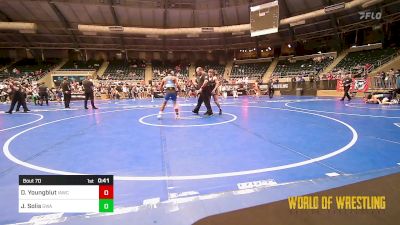 125 lbs Semifinal - Dawson Youngblut, Immortal Athletics WC vs Jovani Solis, Gladiator Wrestling Academy