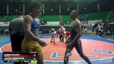 1A-4A 175 Cons. Round 3 - Hunter Abercrombie, West End High School vs Landon Sellers, Deshler