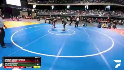 6A 285 lbs Quarterfinal - Jacob Henry, Austin Lake Travis vs Jaiden Christopher, Arlington Martin