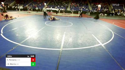 138 lbs Round Of 64 - Xavier Parsons, Essex Tech/Masco Co-Op vs Shea Morris, Haverhill