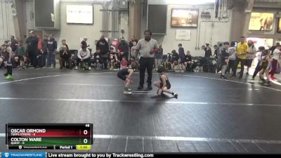 48 lbs Round 1 - Colton Ware, Quest vs Oscar Ormond, Terps Xtreme