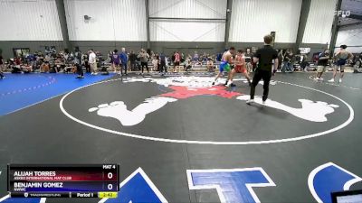 190 lbs 1st Place Match - Alijah Torres, Askeo International Mat Club vs Benjamin Gomez, NWWC