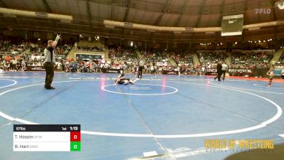 67 lbs Round Of 32 - Trenton Hosom, CP Wrestling vs Brennan Hart, Team Donahoe