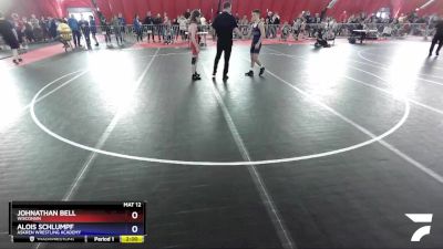 120 lbs Champ. Round 1 - Johnathan Bell, Wisconsin vs Alois Schlumpf, Askren Wrestling Academy