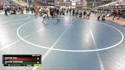 82 lbs Cons. Round 2 - Carter Solt, WI vs Hunter Erdmann, WI