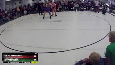 288 lbs Semifinal - Mason Planer, Battle Creek Brave Elite vs Brody Jakubowski, O`Neill Leprechaun Wrestling