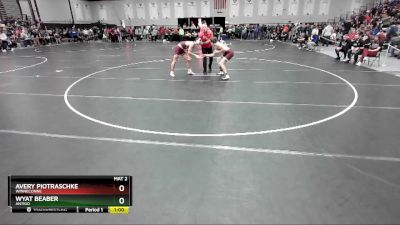 175 lbs Cons. Round 2 - Wyat Beaber, Antigo vs Avery Piotraschke, Winneconne