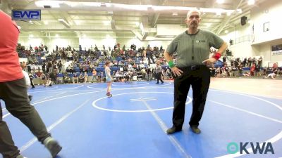 67 lbs Final - Daxton Stewart, Vian Wrestling Club vs Kace Moore, Collinsville Cardinal Youth Wrestling