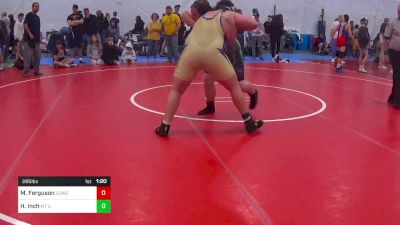 285 lbs Quarterfinal - Michael Ferguson, Cowen vs Haiden Inch, Mt Union