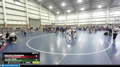 115 lbs 3rd Place Match - Saxton Stradinger, Cougars Wrestling Club vs Caleb Lewis, Champions Wrestling Club