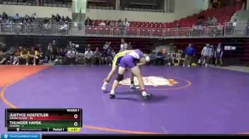 170 lbs Round 1 (8 Team) - Justyce Hostetler, Grand Island vs Thunder Hayek, Seward