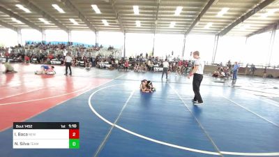 73 lbs Semifinal - Isaiah Baca, New Mexico Bad Boyz vs Noah Silva, Team Xtreme