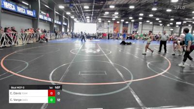 120 lbs Rr Rnd 3 - Cameron Davis, Team Alien UFO vs Chris Vargo, Quest School Of Wrestling Gold