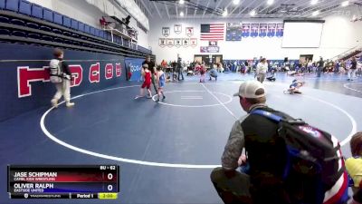 62 lbs Champ. Round 1 - Jase Schipman, Camel Kids Wrestling vs Oliver Ralph, Eastside United