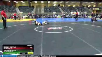 106 lbs Round 1 (6 Team) - Mason Wolcott, 4A La Grande vs Brody Copple, 4A Cascade