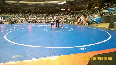 70 lbs Consi Of 16 #1 - Ryan Pitzele, Top Notch Wrestling Club vs Gideon Batchelor, Storm Wrestling Center