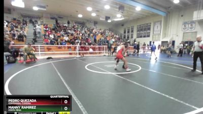 106 lbs Quarterfinal - Pedro Quezada, Centennial-Corona vs Manny RAMIREZ, Costa Mesa