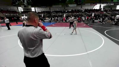 85 lbs Semifinal - Hayes Ingram, Bear Cave WC vs Wyatt Morse, Mountain Grapplers WC