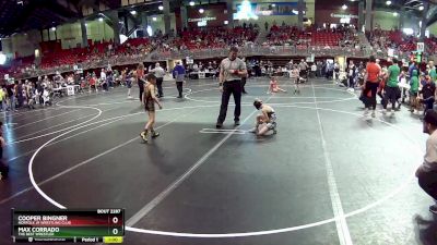 55 lbs Semifinal - Max Corrado, The Best Wrestler vs Cooper Bingner, Norfolk Jr Wrestling Club