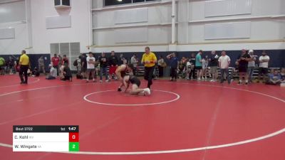 171-C lbs Consi Of 4 - Carson Kohl, WV vs West Wingate, VA