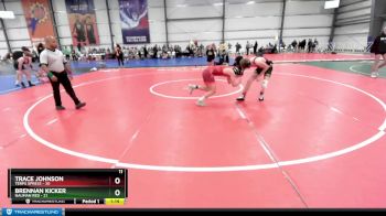 130 lbs Rd# 5- 3:45pm Friday Final Pool - Brennan Kicker, Nauman Red vs Trace Johnson, Terps Xpress