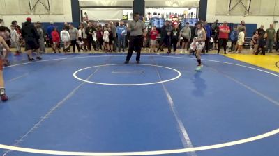 72 lbs Round Of 16 - Tiki Enold, Warner Elite vs Greyson Zoul, Buckeye