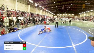 57 lbs Quarterfinal - Julian Maximo, Tucson Cyclones vs Ebrahiem Nargo, Bloomfield YW