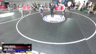 126 lbs Cons. Round 3 - Logan Orozco, G-Style Wrestling Club vs Abel Rocha, Wasco Wrestling Club