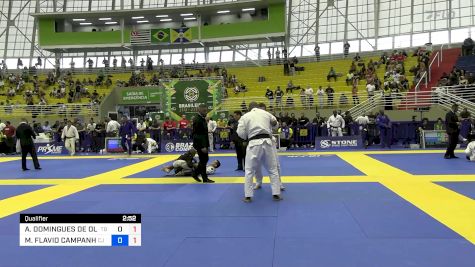 ANTONIO DOMINGUES DE OLIVEIRA JU vs MARCIO FLAVIO CAMPANHA 2024 Brasileiro Jiu-Jitsu IBJJF