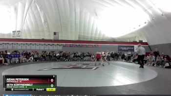 184 lbs Round 3 (8 Team) - Aidan Petersen, Indianapolis vs Seth Konynenbelt, Grand Valley State